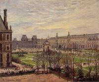 Pissarro, Camille - The Carrousel, Grey Weather